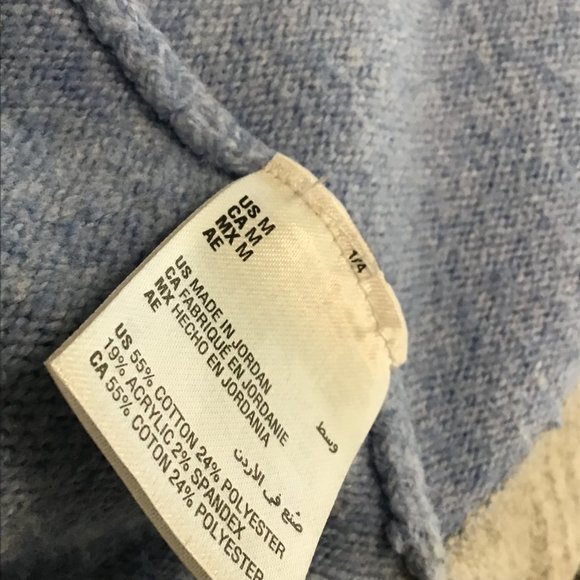 CHARTER CLUB chunky sweater/ Cardigan. Size Med - Picture 7 of 8